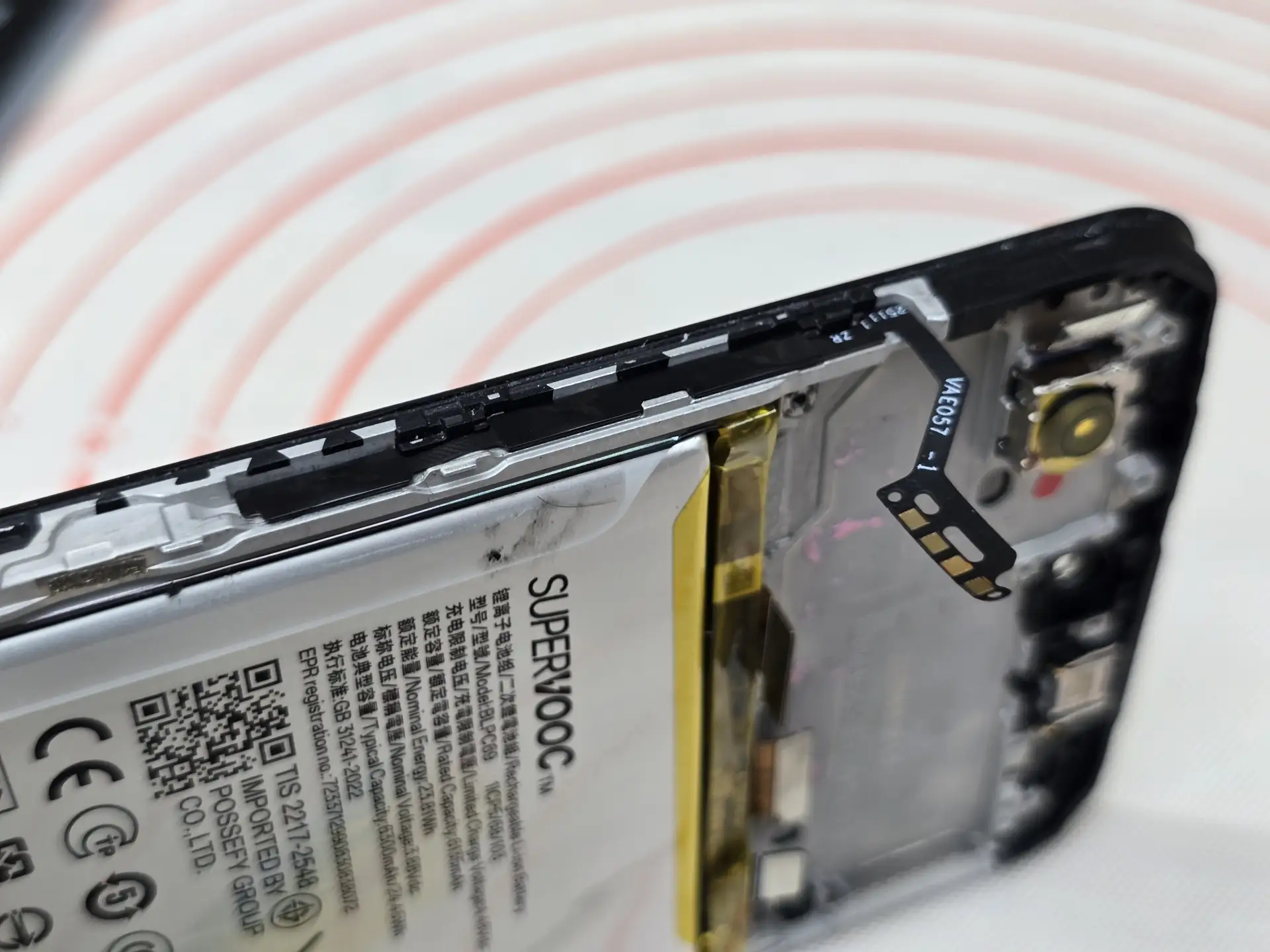 Контроль перед установкой нового шлейфа