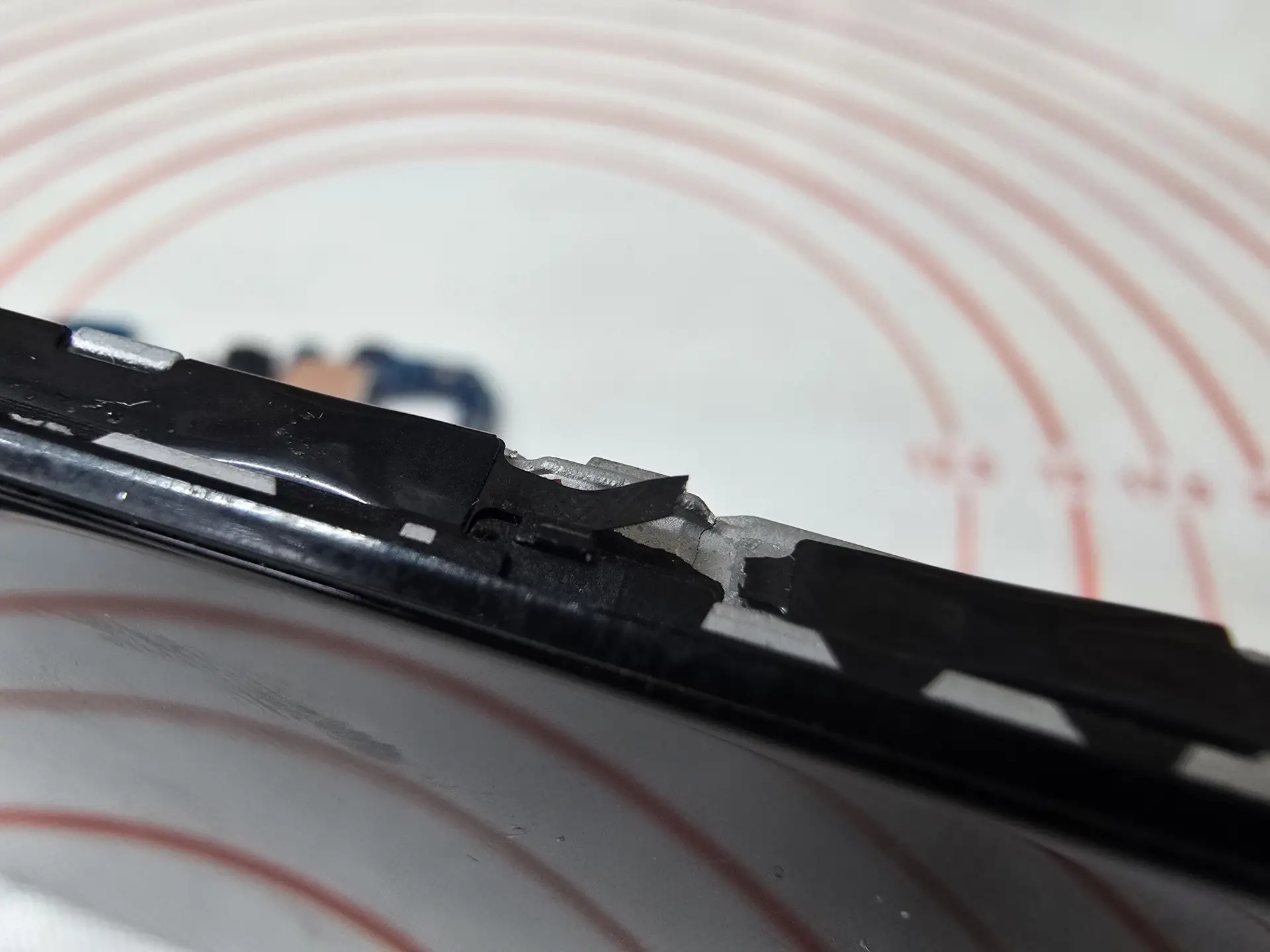 Узел кнопок после разборки